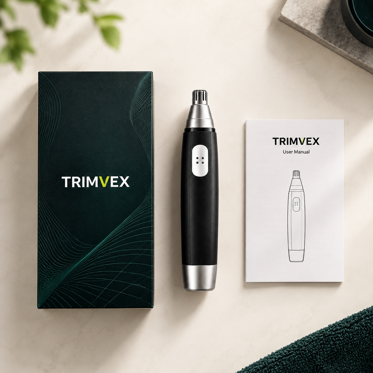 TRIMVEX™ Precision Nose & Ear Hair Trimmer